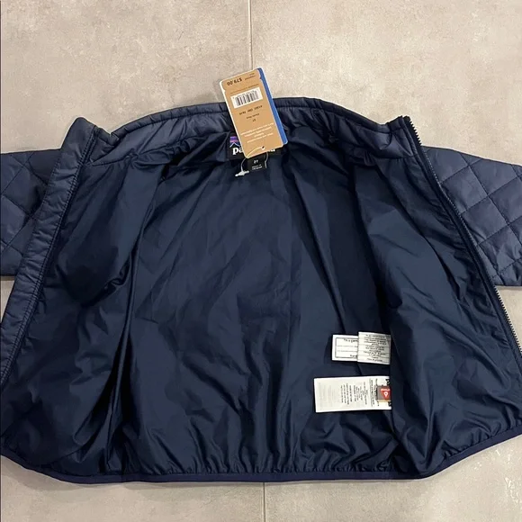 Patagonia Dark Blue Quilted Jacket - Picture 4 of 4